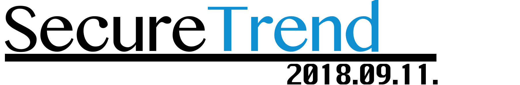 Secure Trend 2018 logo